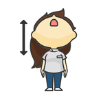 首の体操３　Physical exercise of neck3